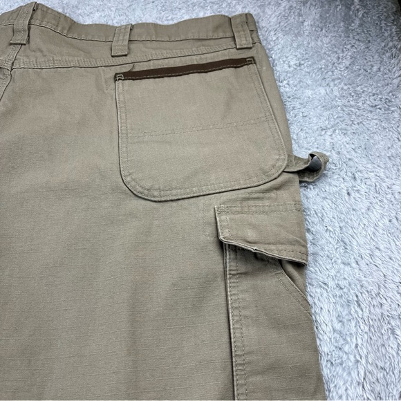 Wrangler Riggs Workwear Ripstop Ranger Utility Cargo‎ Pant Size 46 Bark Color - Picture 8 of 13